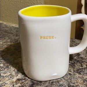 Rae Dunn pause mug